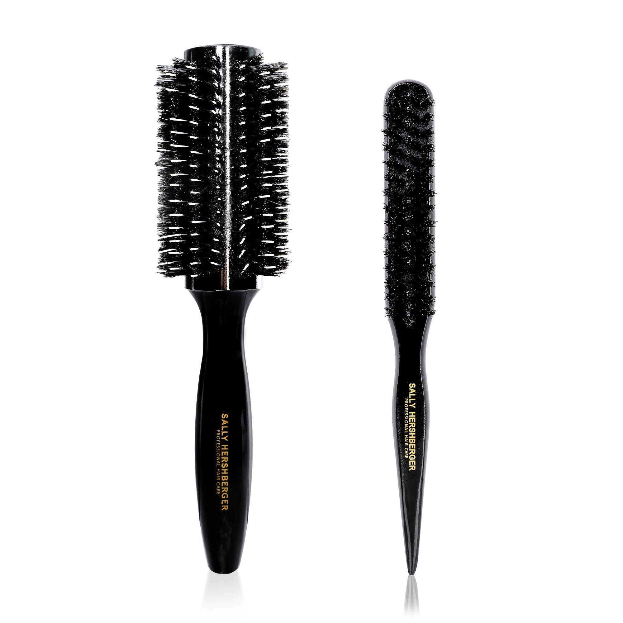 Sally Hershberger Styling Brush Duo Teasing Brush, Large Round Brush